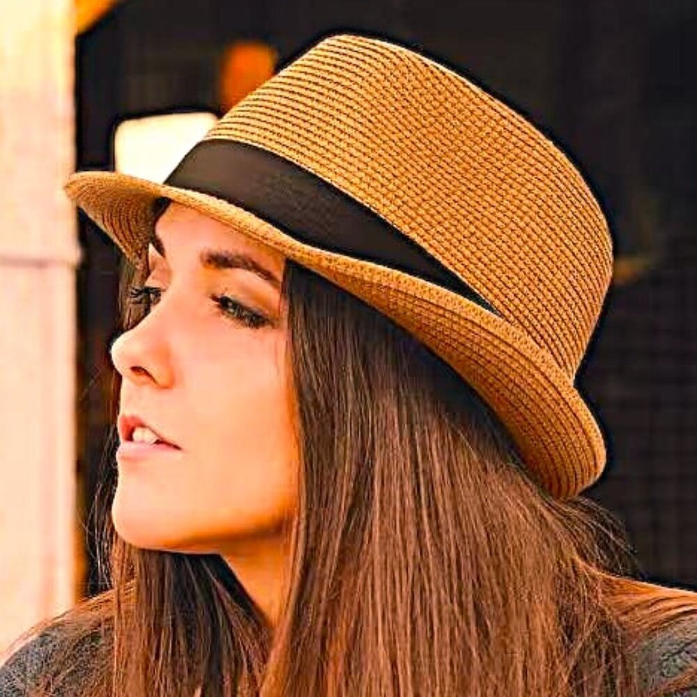 SUMMER TRILBY FEDORA (LARGE)